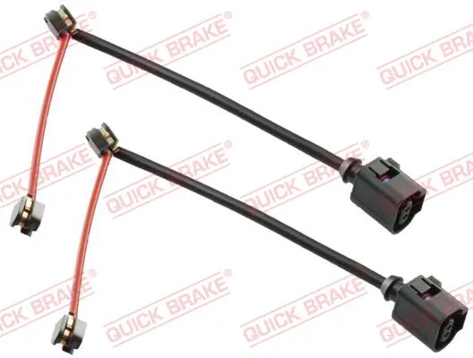 Warning Contact, brake pad wear
